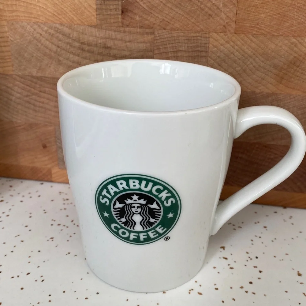 Starbucks Green Logo White Mug 2007